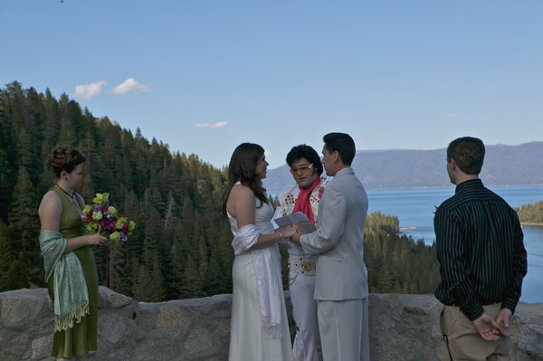 Southern California Elvis theme weddings officiated by the oc reverend