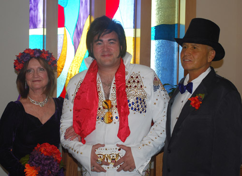 Lynette and Tom Montoya at their wedding